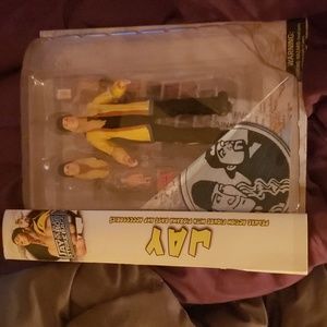 Comiccon aqquired action figure, Jay from The Kevin Smith movies,never opened